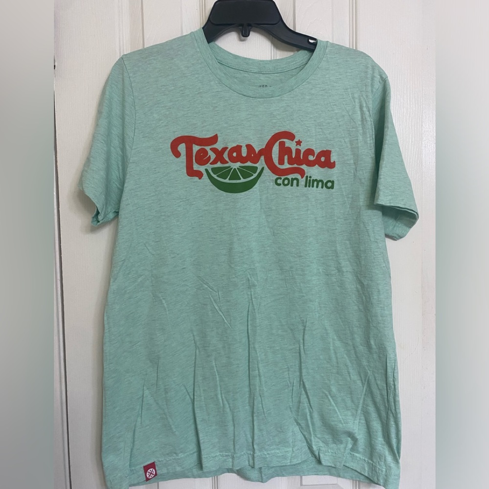 Tumbleweed TexStyles Texas Chica Con Lima Tee T-shirt Size L